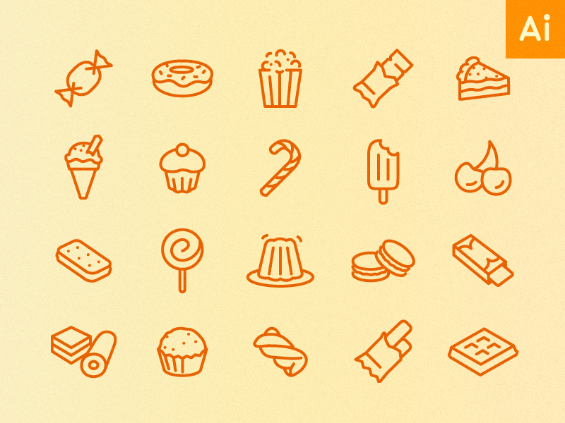 800x600 Food And Kitchen Icon Sets Succo Design