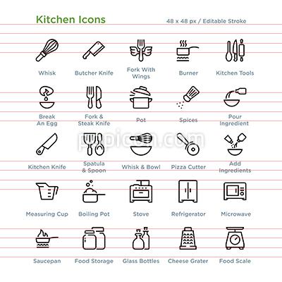 400x400 Kitchen Icons