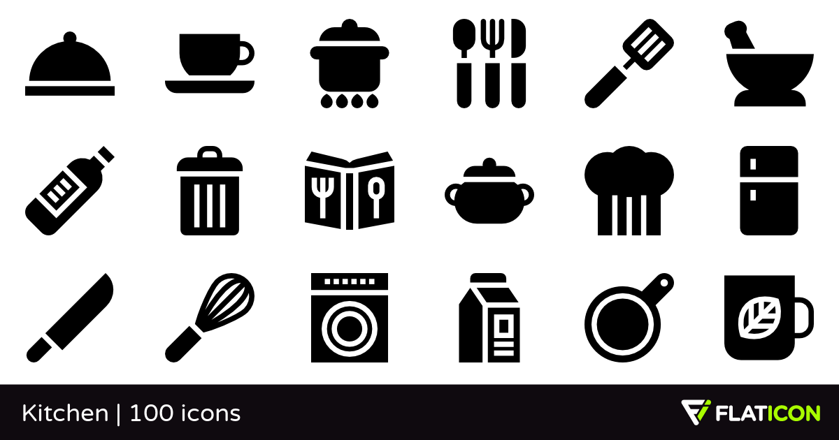 1200x630 Kitchen Free Icons