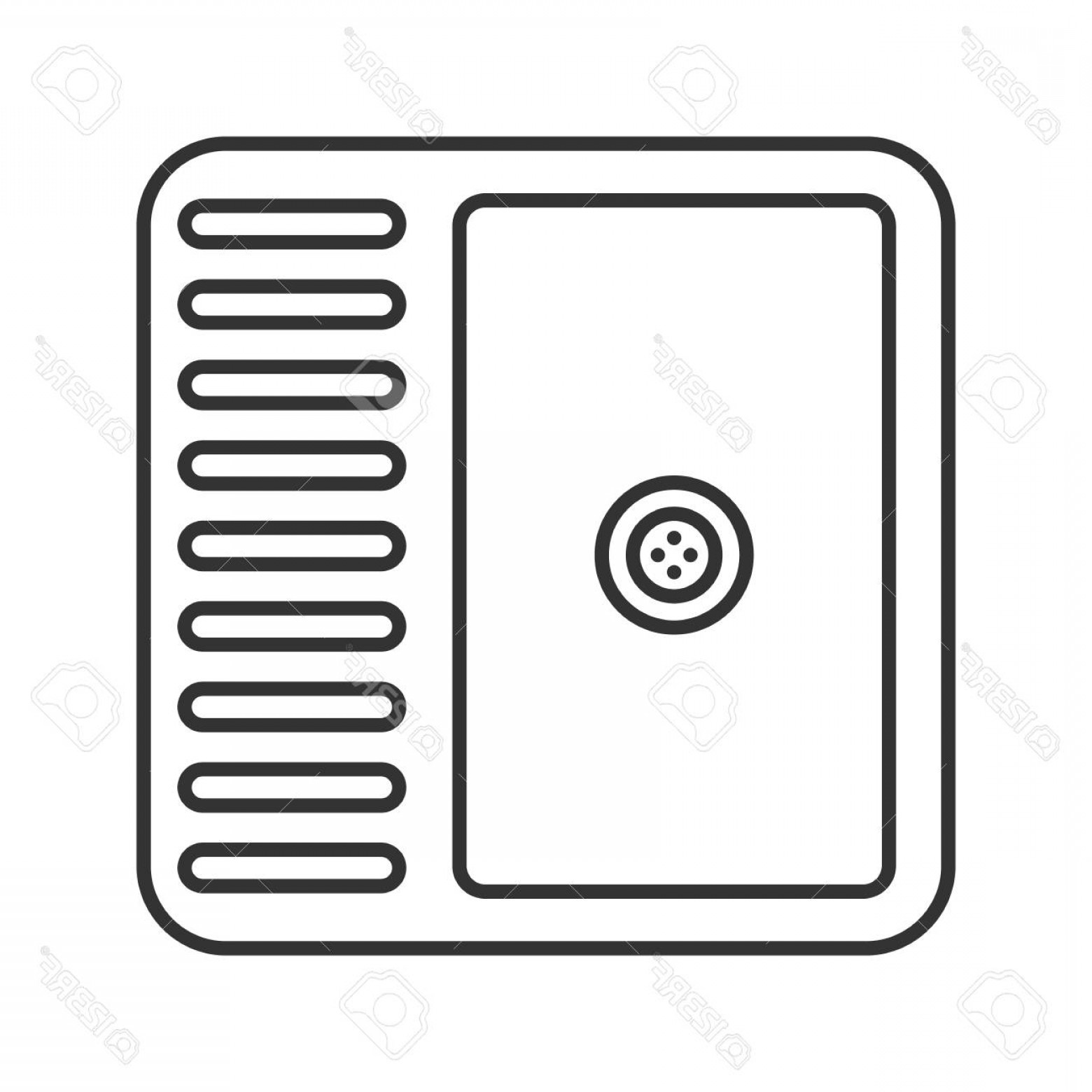 1560x1560 Photostock Vector Kitchen Sink Linear Icon Thin Line Illustration