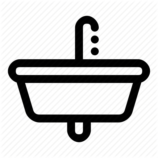 512x512 Kitchen, Sink, Washbasin, Washstand, Water Icon