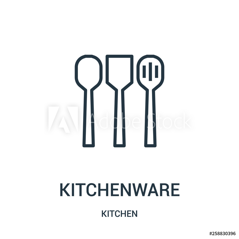 1000x1000 Photo Art Print Kitchenware Icon Vector From Kitchen Collection