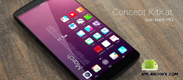 640x280 Concept Kitkat Icon Pack Apk Download Free