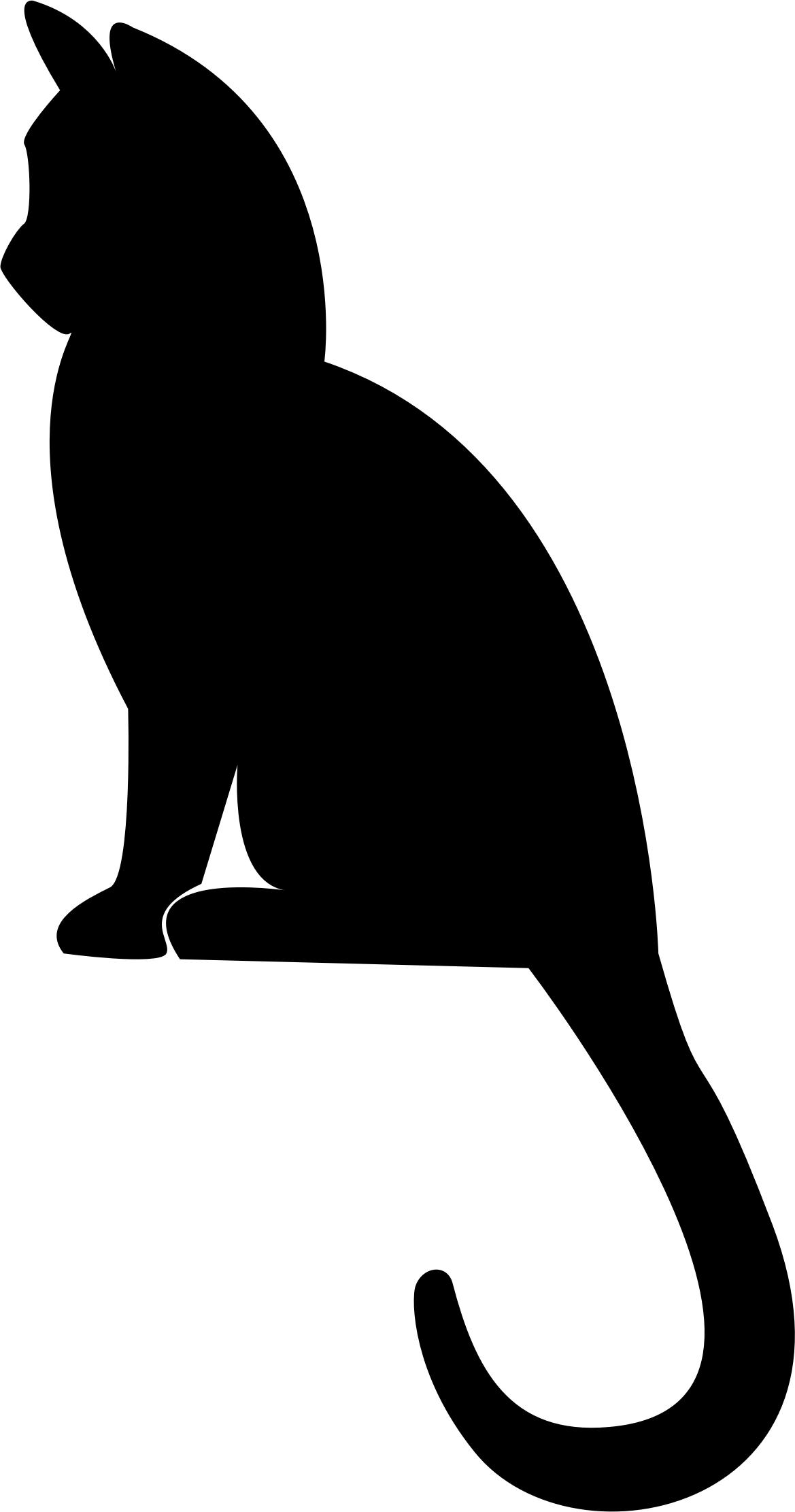 1169x2222 Kitten Silhouette Icons Png