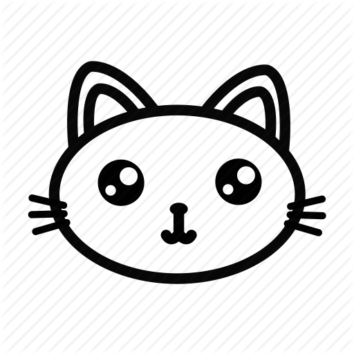 512x512 Animal, Cat, Emoji, House Animal, Kitten, Pet Icon