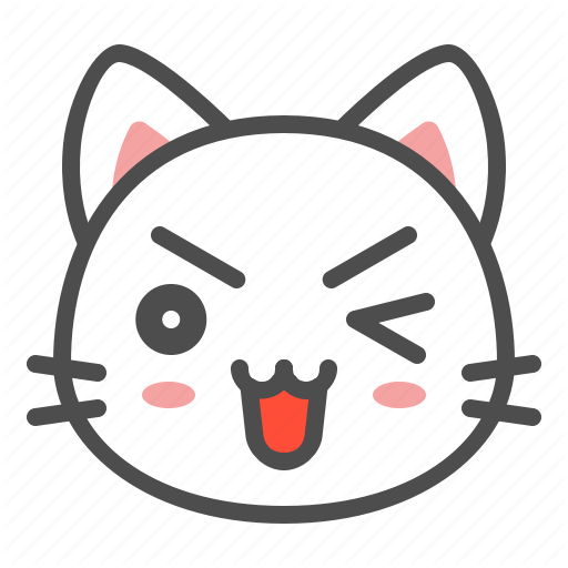 512x512 Avatar, Cat, Cute, Face, Kitten Icon