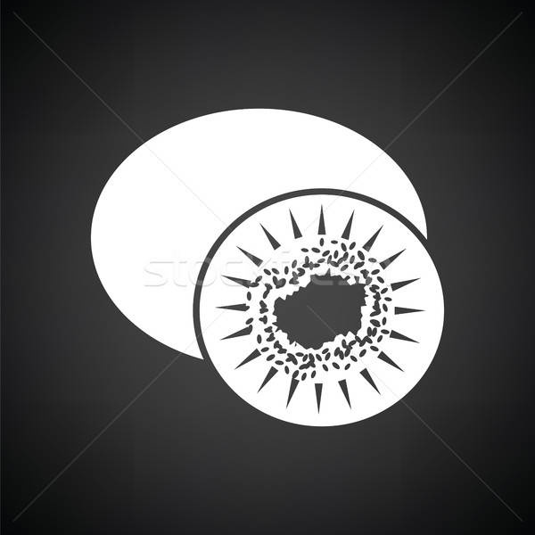 600x600 Kiwi Icon Vector Illustration Pavel Konovalov
