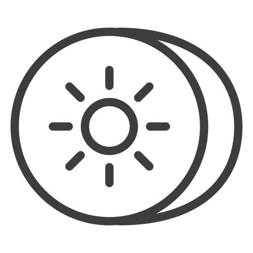 512x512 Kiwi Stroke Food Icon