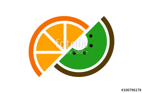 500x324 Orang Kiwi Icon Stock Image And Royalty Free Vector