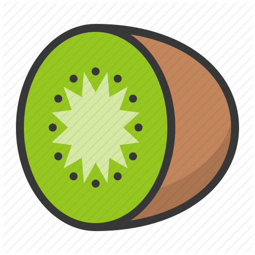 512x512 Food, Fruit, Fruits, Half, Half Kiwi, Healthy, Kiwi Icon