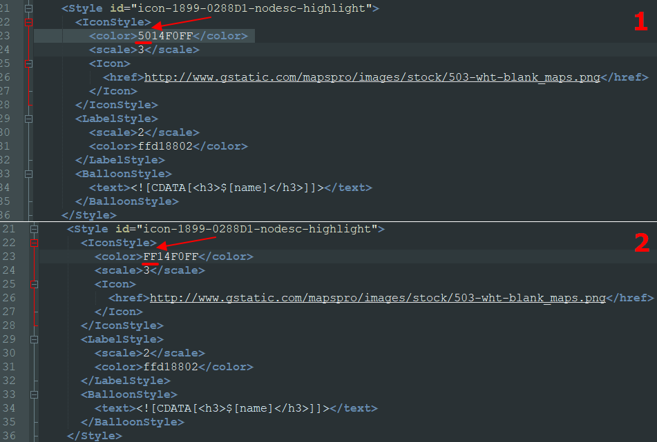 951x641 How To Highlight A Multiple Kml Placemarks In Google Earth