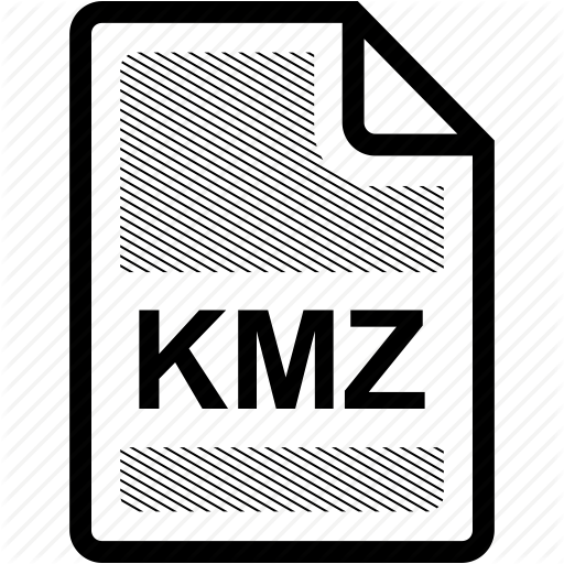 512x512 Extension, File, Format, Format, Kmz, Kmz File, Type Icon