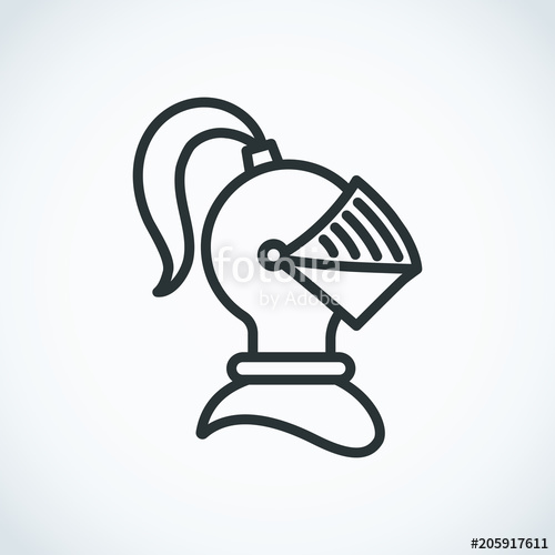 500x500 Knight Helmet Icon Stock Image And Royalty Free Vector