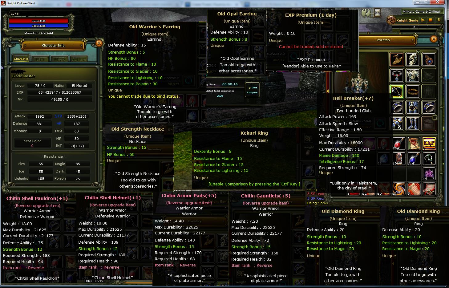 1458x935 Sell Level Warrior With Hb Hellscream Open Steam Ko