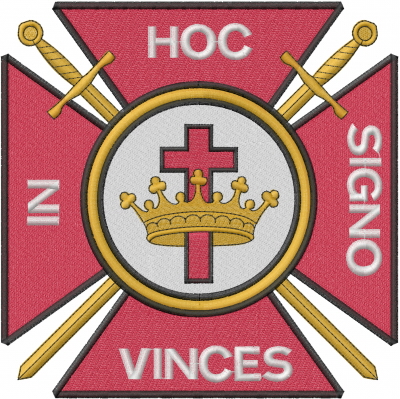 400x399 Knights Templar Symbol Embroidery Designs, Machine Embroidery