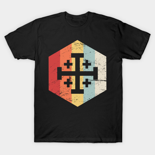 630x630 Retro Templar Cross Of Jerusalem Icon