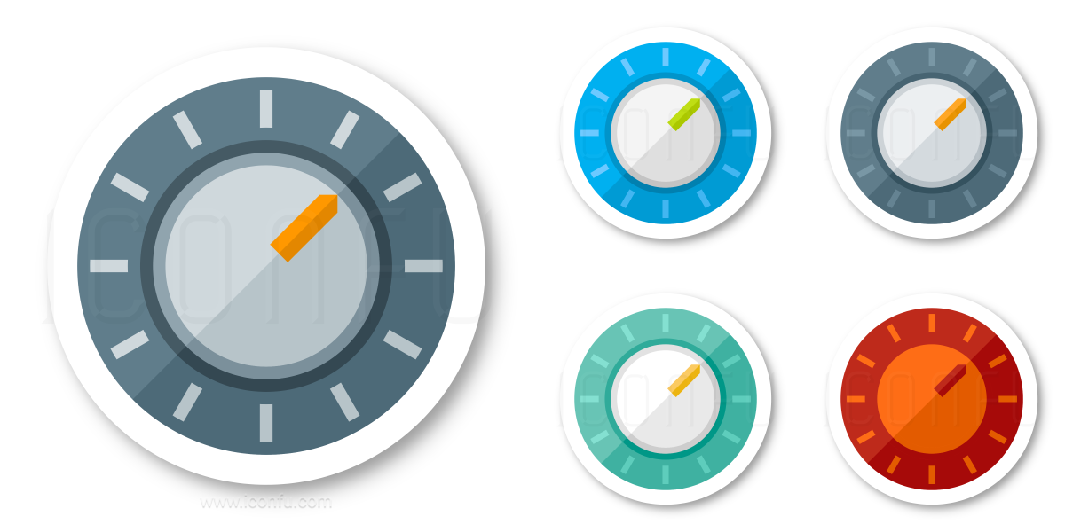 1200x600 Dial Knob Icon