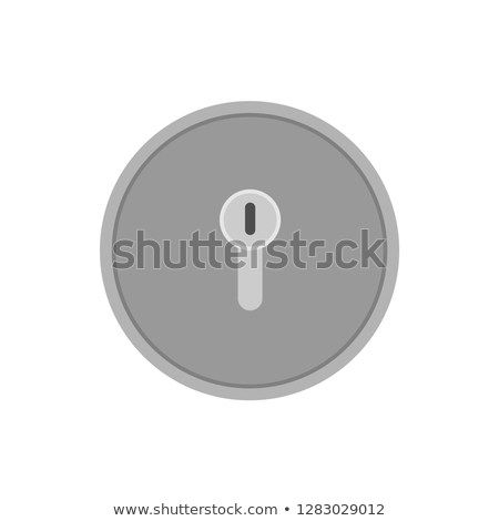 450x470 Door Lock Protection Secure Steel Equipment Vector Icon Object