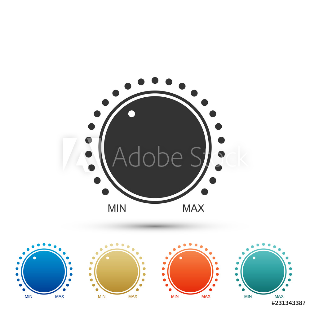 1000x1000 Fotografie, Obraz Dial Knob Level Technology Settings Icon