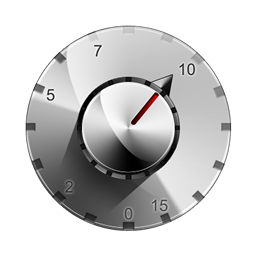 256x256 Knob Icon Golden Multimedia Iconset Iconshock