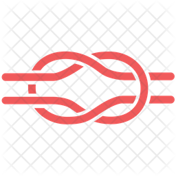 256x256 Knot Icon Of Line Style