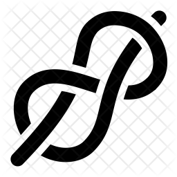 256x256 Scout Knot Icon Of Glyph Style