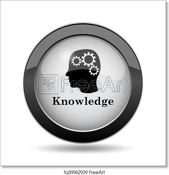 561x581 Free Art Print Of Knowledge Icon Knowledge Icon Internet Button