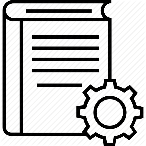 512x512 Book, Cog, Education, Knowledge Management, Share Knowledge Icon