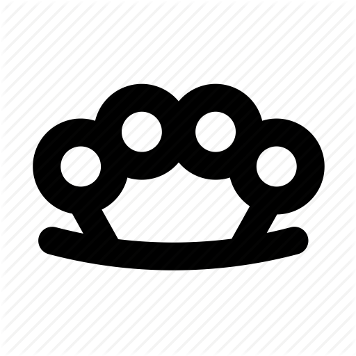 512x512 Brass, Brass Knuckles, Knuckles, Oldschool, Tattoo Icon