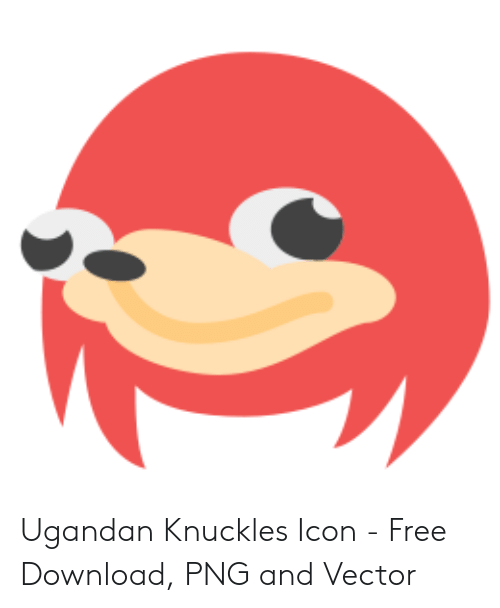 500x608 Ugandan Knuckles Icon