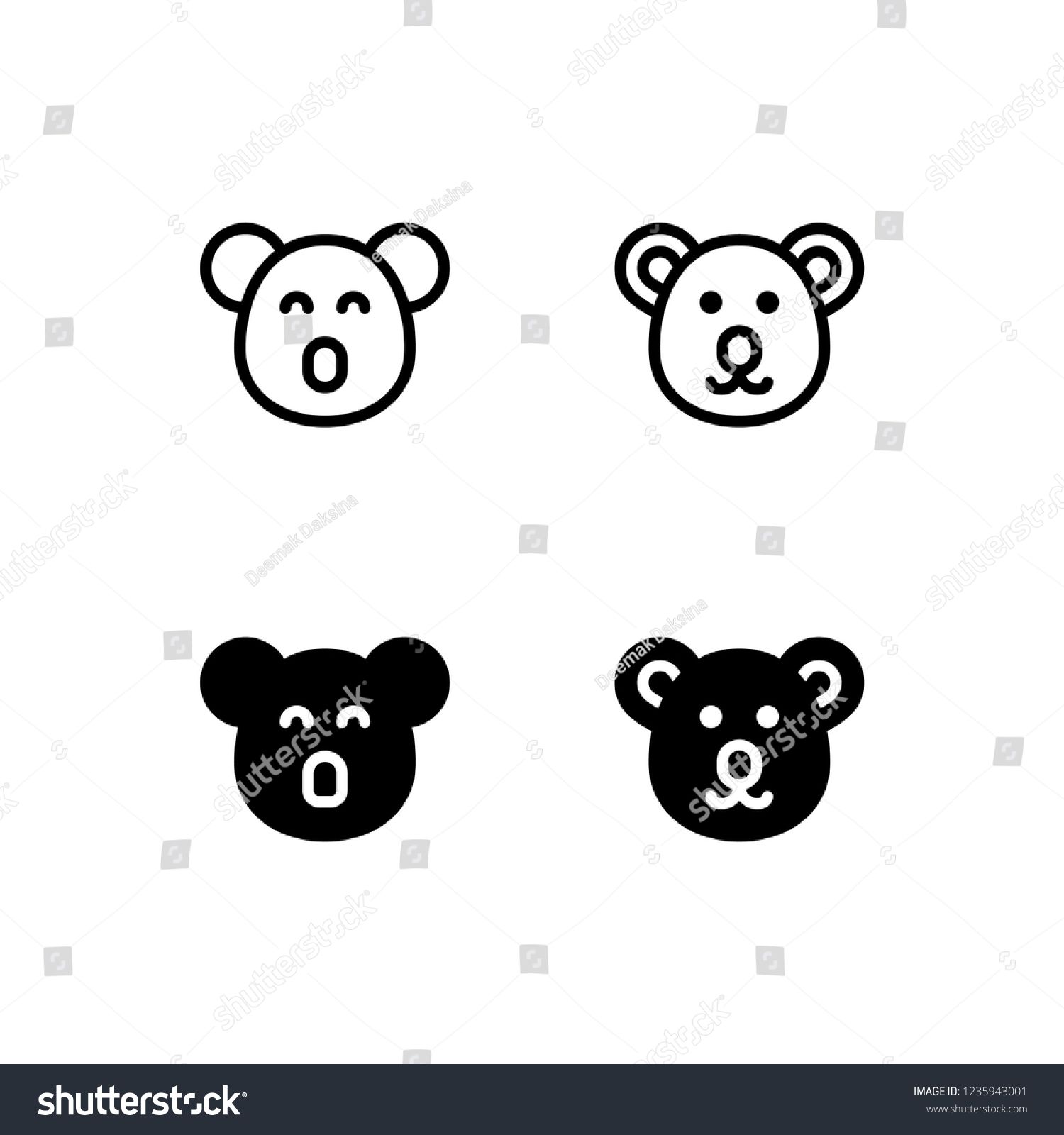 1500x1600 Koala Icon Design Koala, Bear, Animal, Marsupial, Fur, Icon, Logo