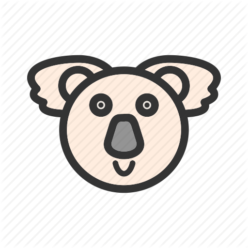 512x512 Animal, Australia, Bear, Eucalyptus, Fur, Koala, Tree Icon