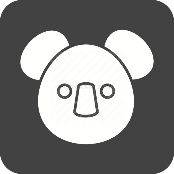 600x600 Koala Flat Round Corner Icon