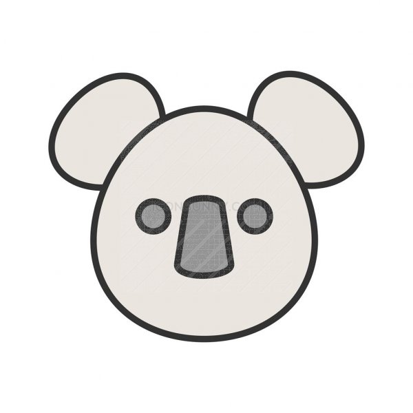 600x600 Koala Line Filled Icon