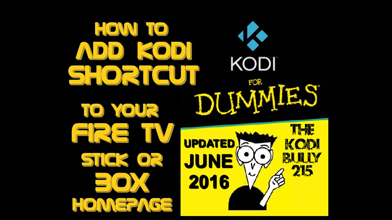 How To Add Kodi Icon On Firestick Fire Tv Home Screen 1280x720 How To Add Kodi Icon On Firestick Fire Tv Home Screen