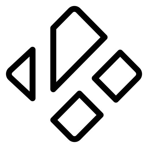 Kodi Logo Icon Of Line Style 512x512 Kodi Logo Icon Of Line Style