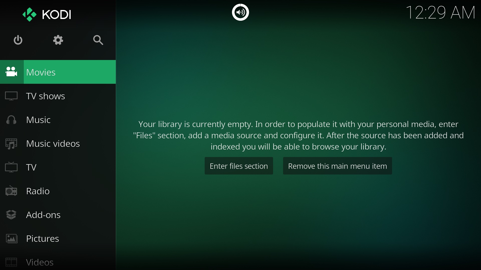 Weird Volume Icon Won't Go Away And Can't Close Kodi Kodi 1920x1080 Weird Volume Icon Won't Go Away And Can't Close Kodi Kodi
