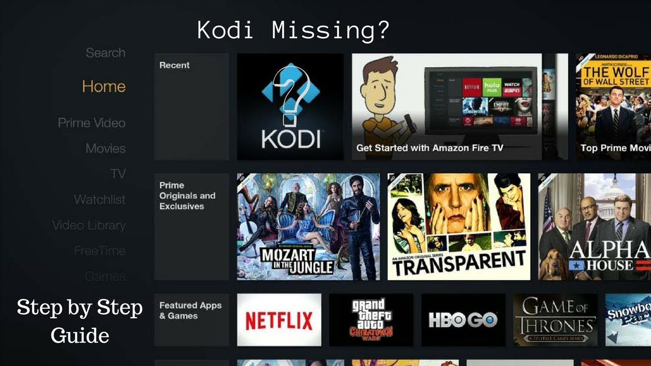 1280x720 My Kodi App Disappeared