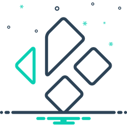 256x256 Kodi Icon Of Line Style