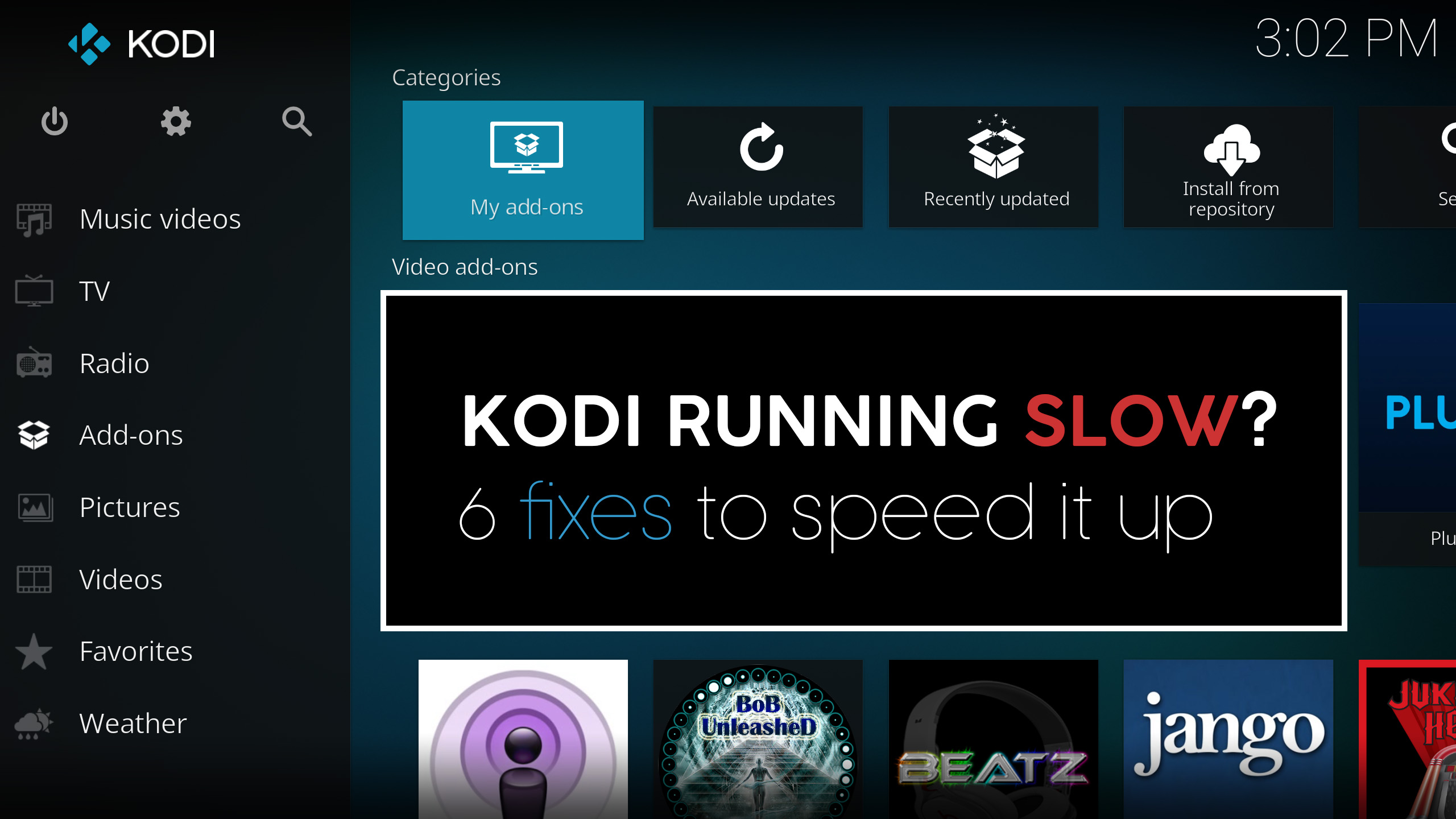 2560x1440 Kodi Runs Slow Fixes To Speed Up And Streamline Kodi