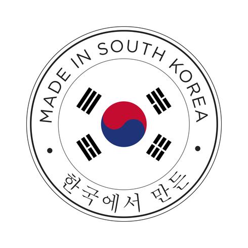 490x490 Made In South Korea Flag Icon