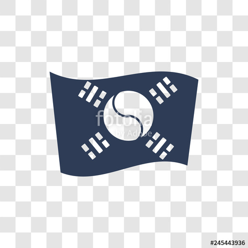 500x500 South Korea Flag Icon Vector Stock Image And Royalty Free Vector