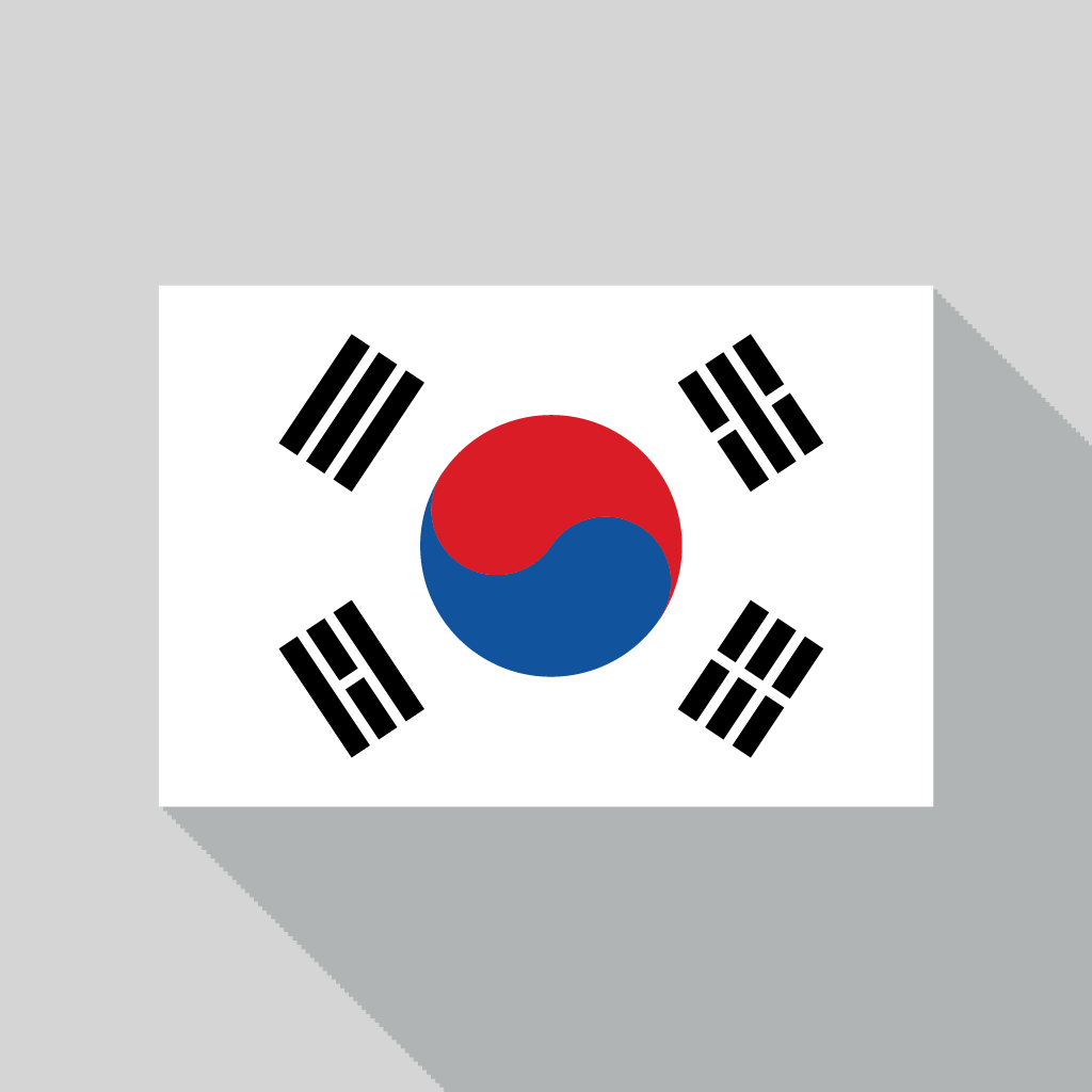 1024x1024 Korea Republic Flag Icon World Cup Country Flags Iconset