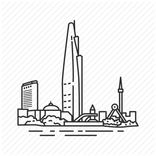 512x512 Buildings, City, Famous City, Famous Skyline, Seoul, Skyline