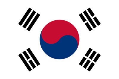 400x267 South Korea Flag Icon