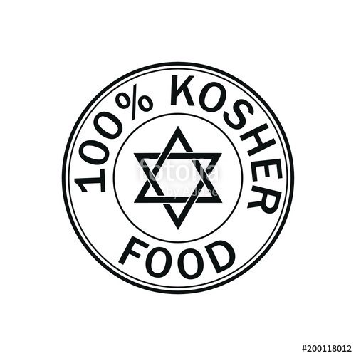500x500 Kosher Icon Vector Illustration Stock Image And Royalty Free