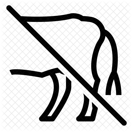 512x512 No Beef Icon Of Line Style