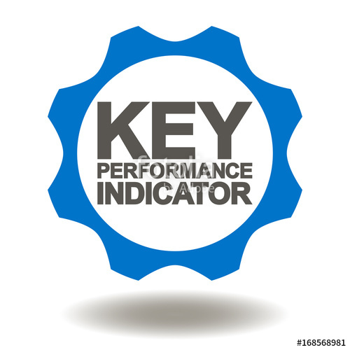 500x500 Key Performance Indicator Gear Icon Vector Kpi Cogwheel