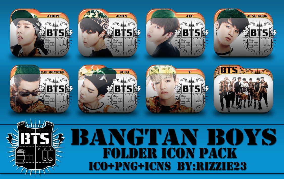 1125x710 Bts Folder Icon Pack