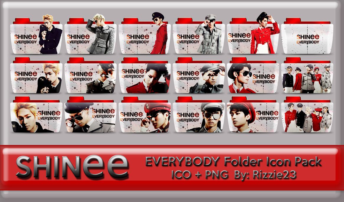 1166x685 Shinee Everybody Folder Icon Pack